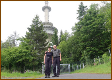 Der Sendeturm Angelburg steht auf hchstem Grund
